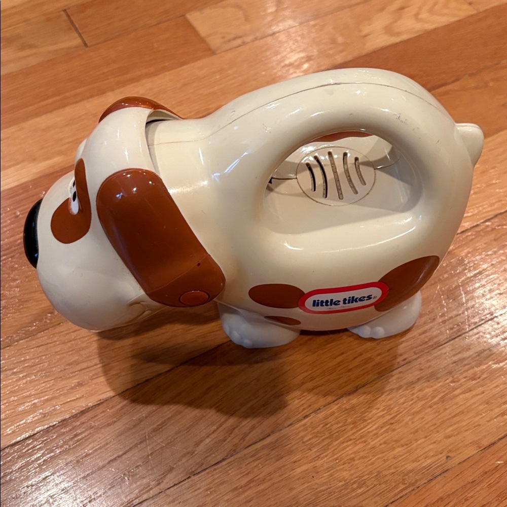 Little Tikes Cream & Brown Puppy Handheld Toy